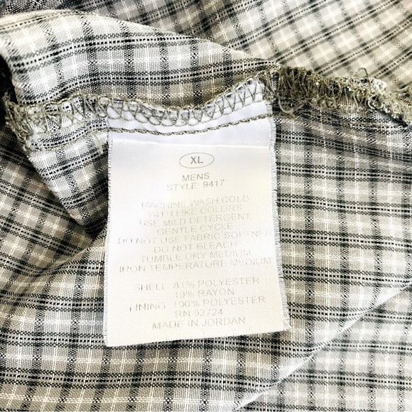 Rugged Exposure Long Sleeve Button Up Fishing Shirt Size XL - Picture 6 of 7